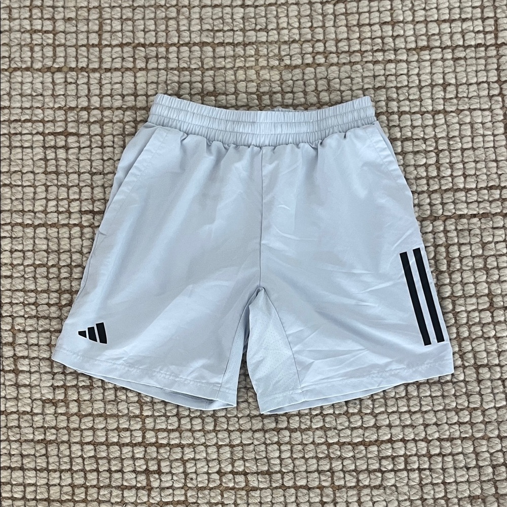 Adidas Men's Light Gray Athletic Shorts